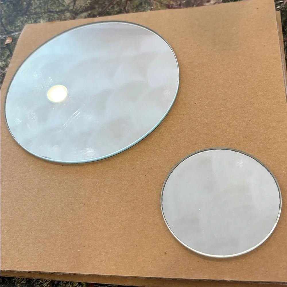 New Zoe Round Mirror Wall Decor, Set of 7